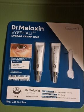 Dr.Melaxin Eyephalt Eyebag Cream Duo - Blue Packaging